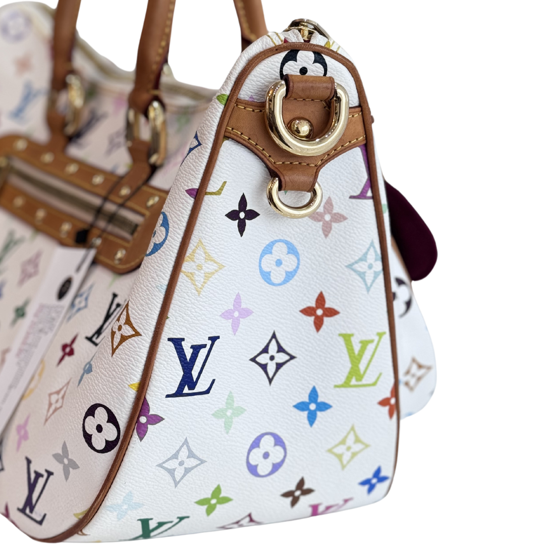 Louis Vuitton Rita White Murakami Monogram