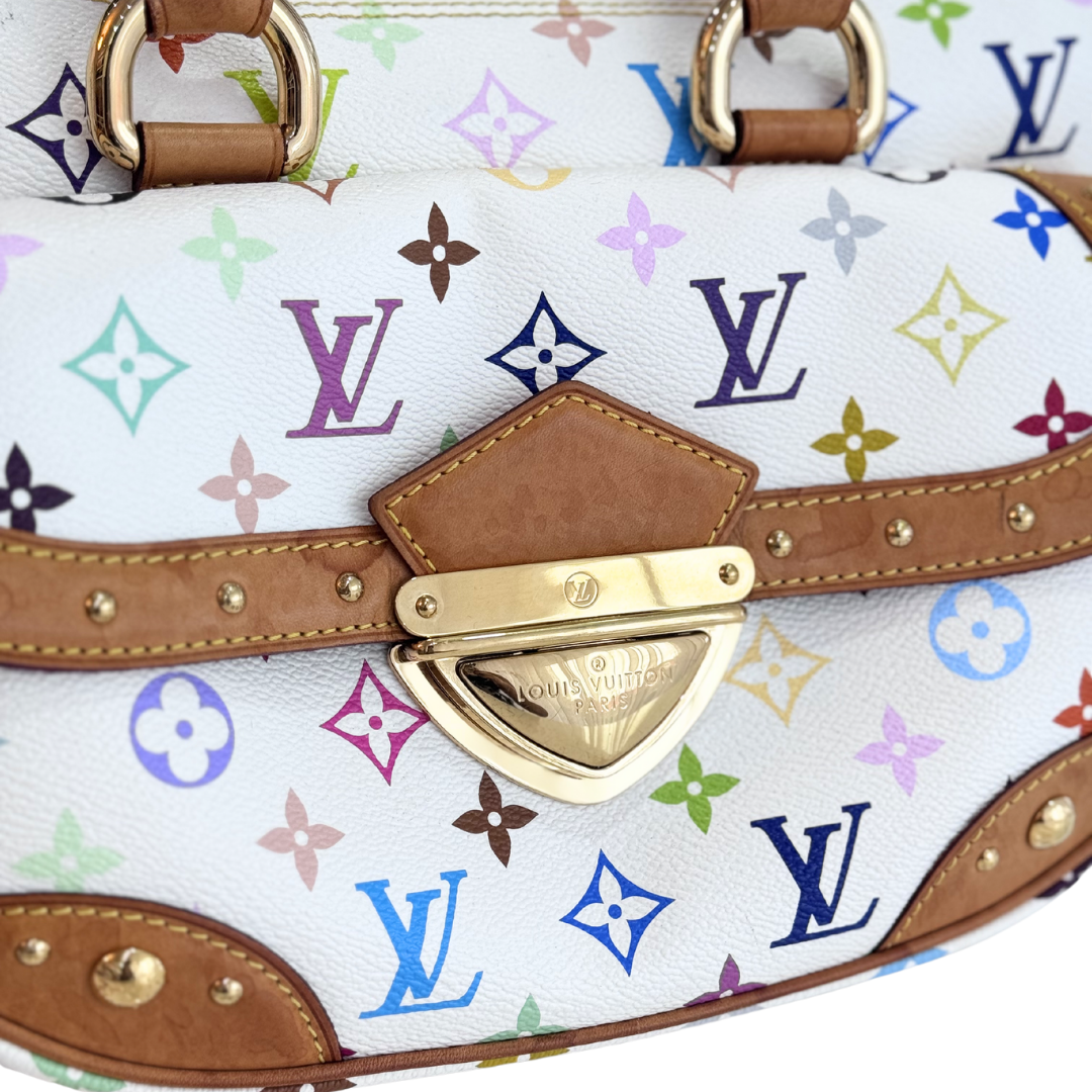 Louis Vuitton Rita White Murakami Monogram