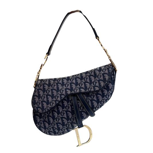 Christian Dior Saddle MM Oblique